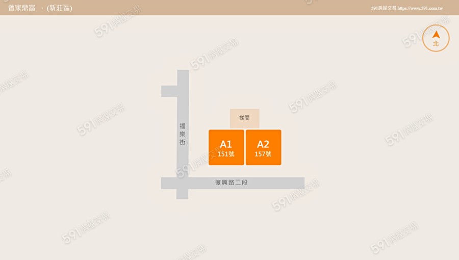 曾家鼎富平面圖