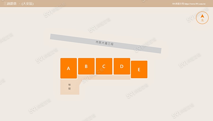 三創爵鼎平面圖