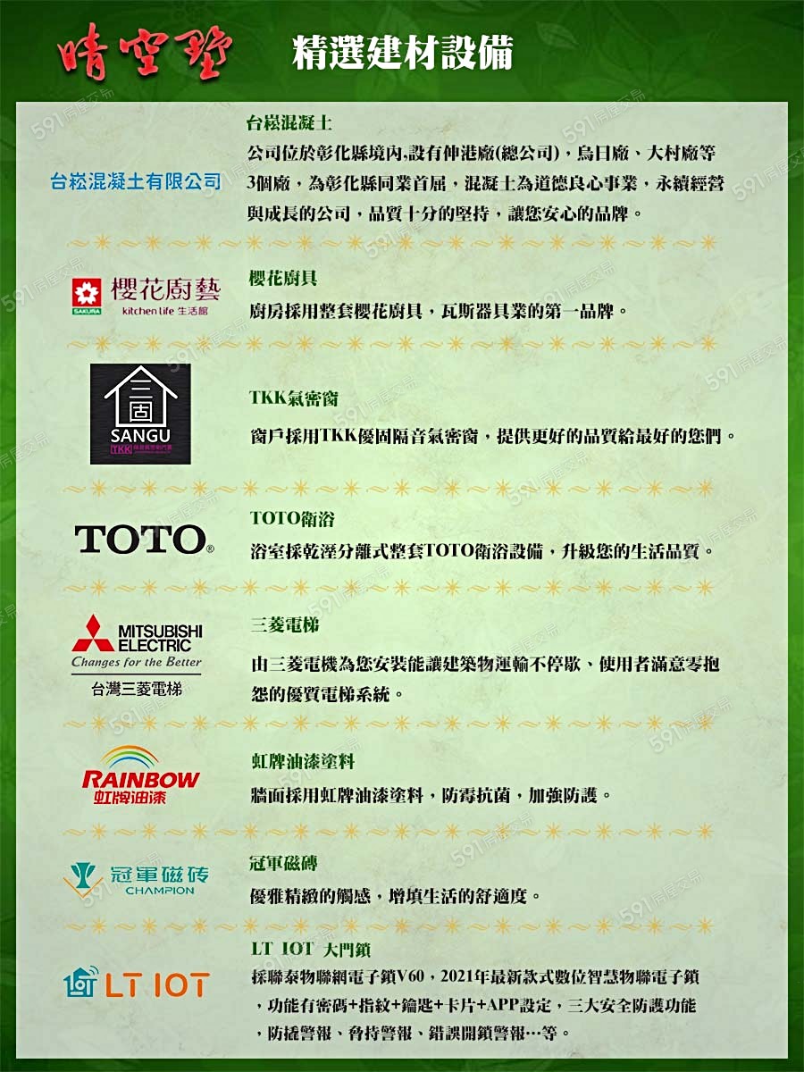 華芳晴空墅宣傳圖