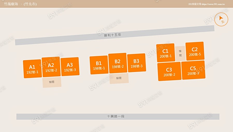 竹風樹海平面圖