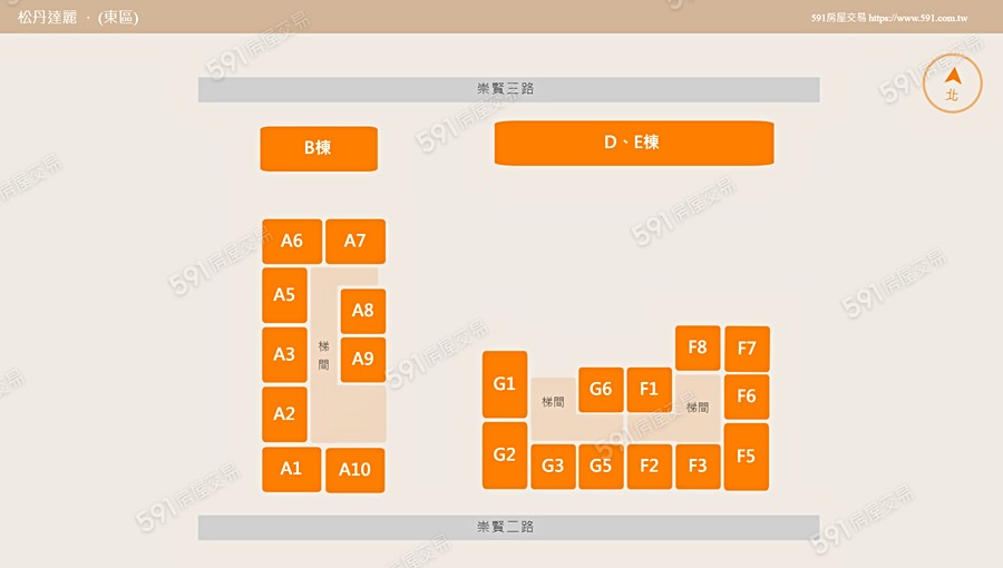 松丹達麗平面圖