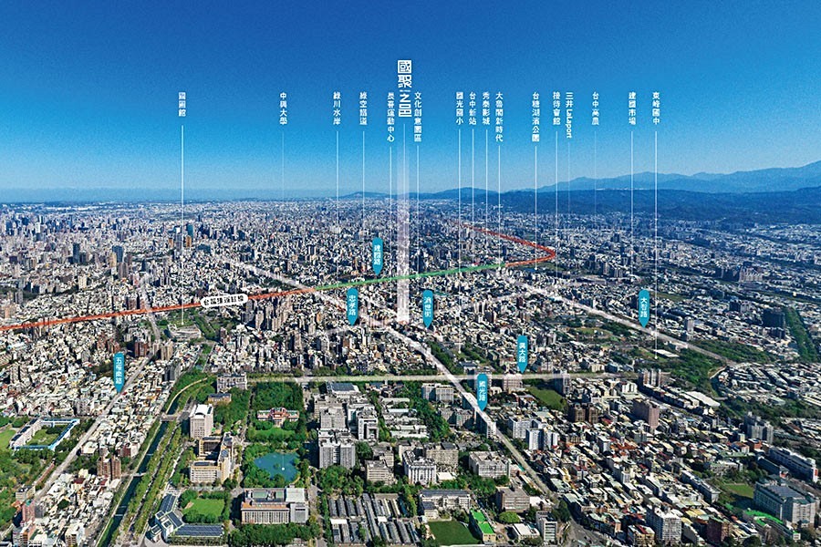 建案座落南區核心
