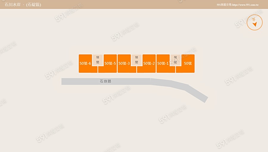 石川水岸平面圖