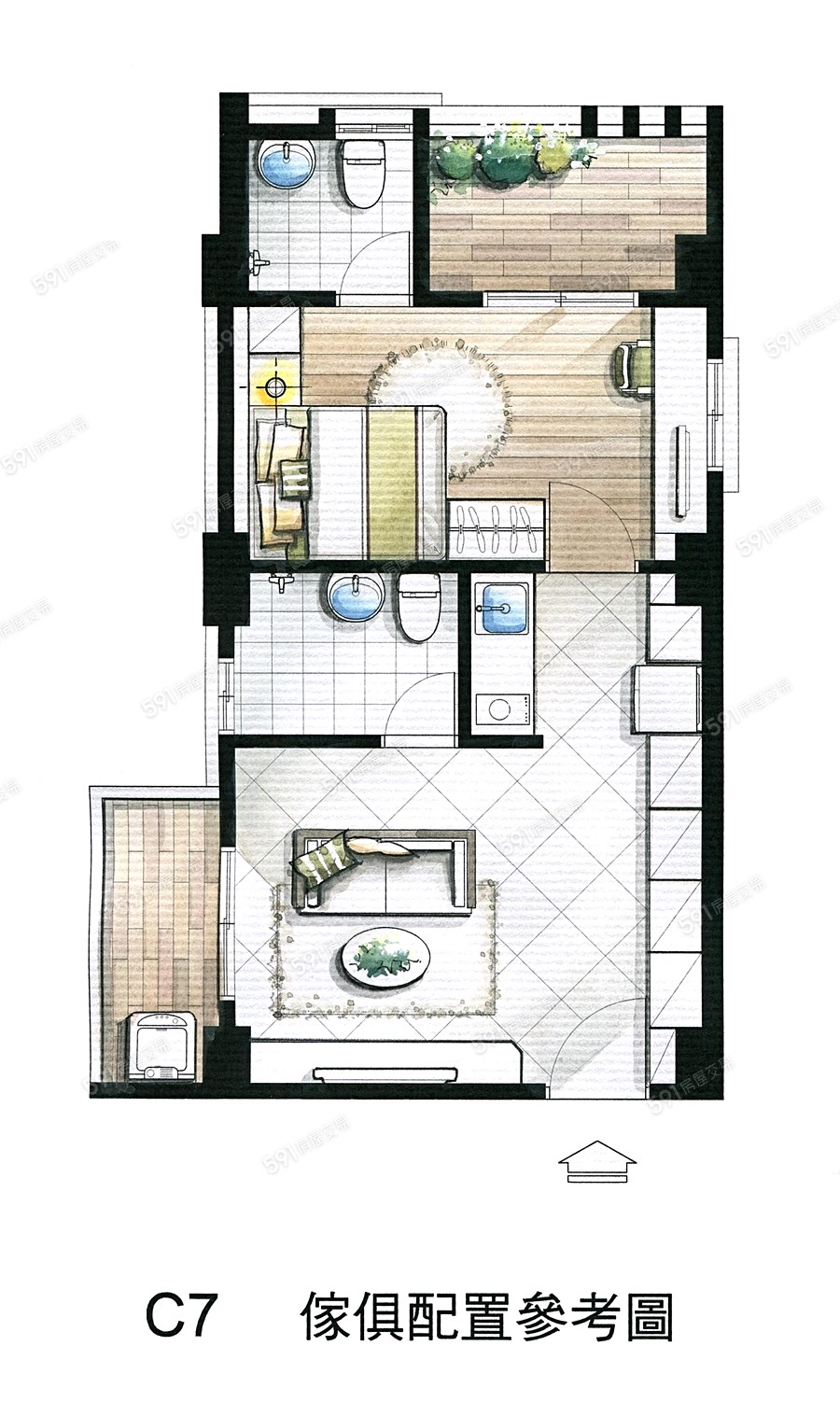 太魯閣讚2期格局圖