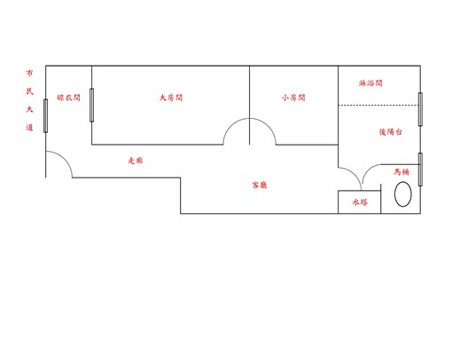 頂加整層二十坪.月付萬五輕鬆租 - Image 1