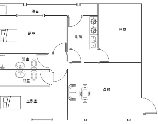 環境優美傑仕堡美寓，附家具、家電及冷氣 - Image 13