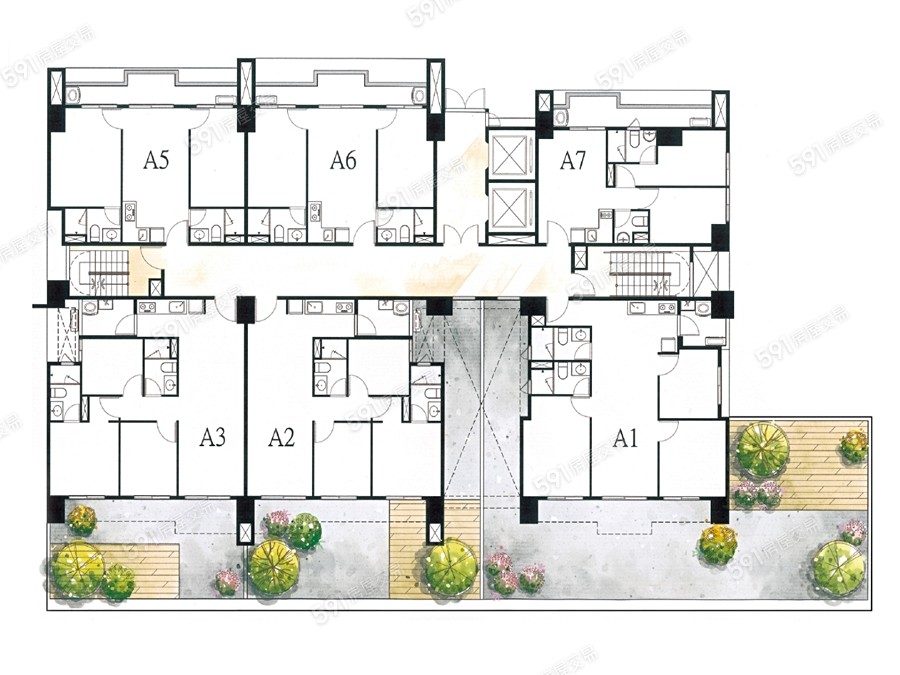 三銳海景Villa平面圖