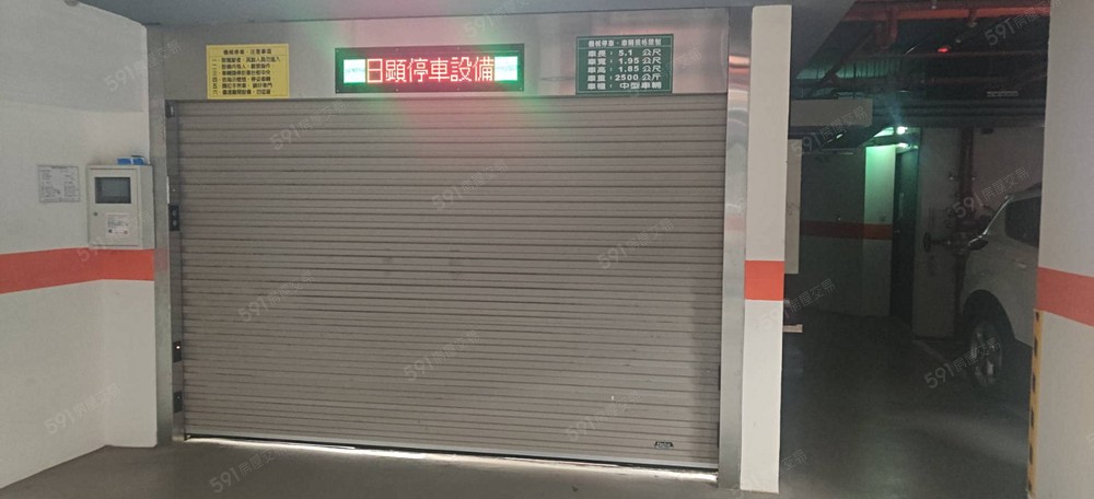 立體塔式機械車位入口