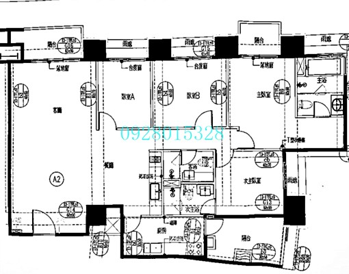 近北門捷運台北車站⚡氣派豪邸高樓採光4房雙主臥可寵附平面車位 - Image 16