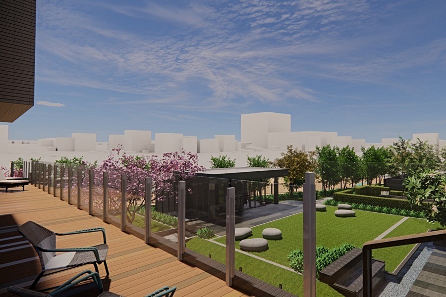 「合謙上謙城」採大基地規劃，擁有廣闊棟距景觀。