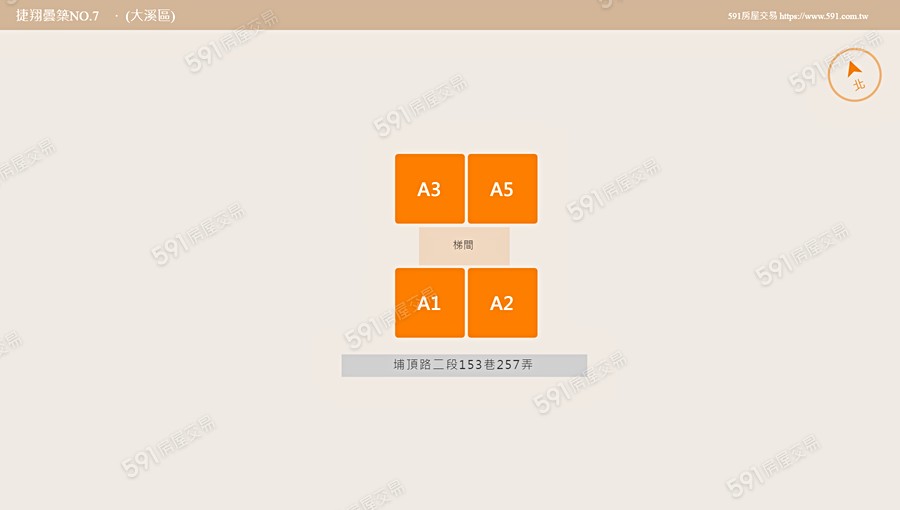 捷翔品硯 曇築7平面圖