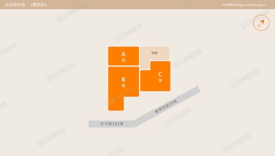 沅宬樹見築平面圖