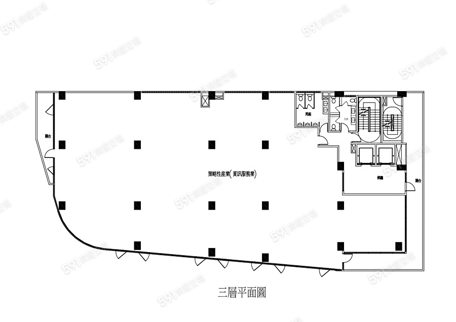 鼎實企業總部平面圖