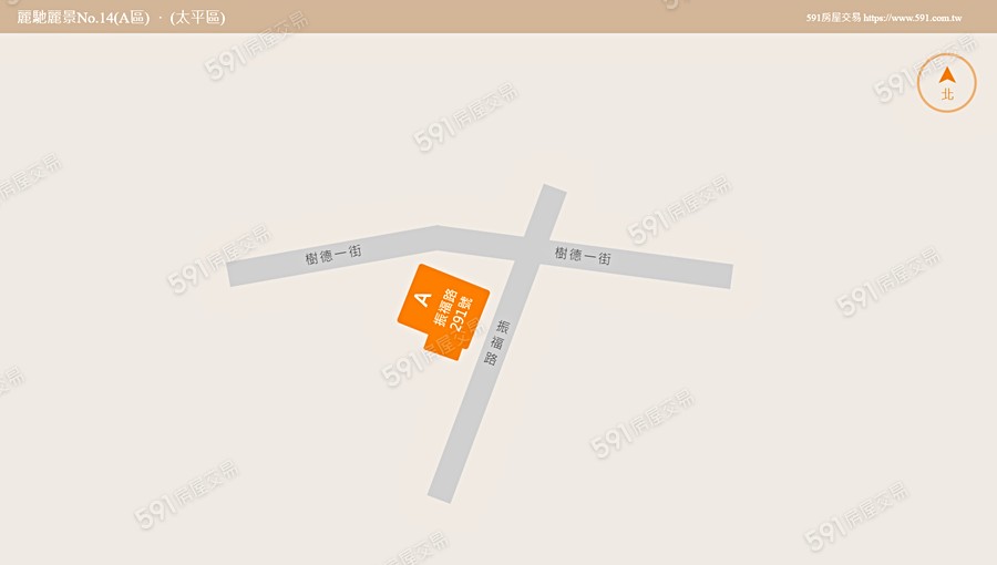 麗馳麗景14期(A區)平面圖