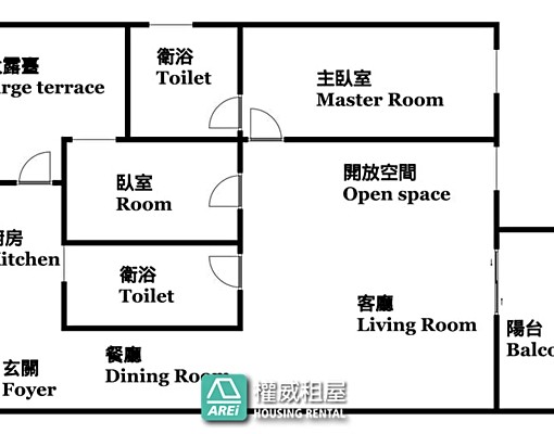 🍂鳳山華友聯森之道稀有2+1房大露臺平車(可租補)-權威 - Image 3