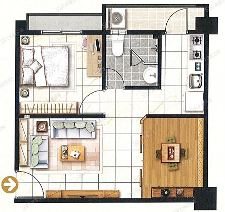 人文首富No.37格局圖