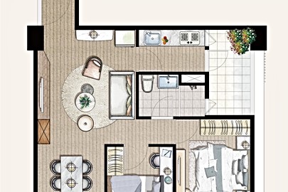 日日囍格局解析