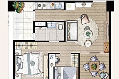日日囍格局解析