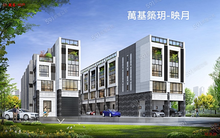 萬基築玥-映月示意圖