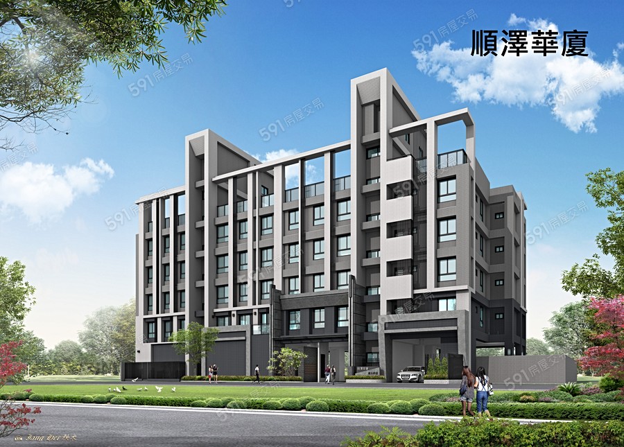 順澤華廈示意圖