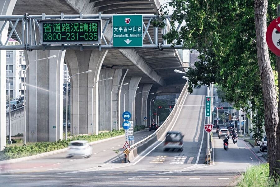 基地距台74線太平匝道不遠