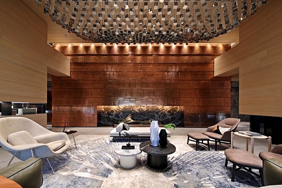 「聯悦聚」成屋公設沈穩內斂。