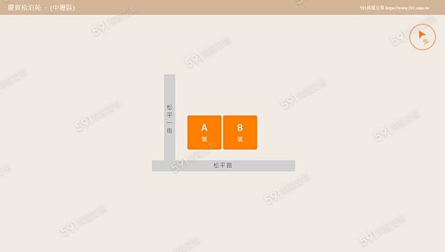 慶賀松泊苑平面圖