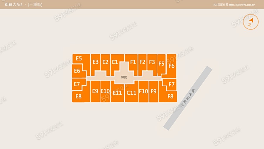 都廳大院2平面圖
