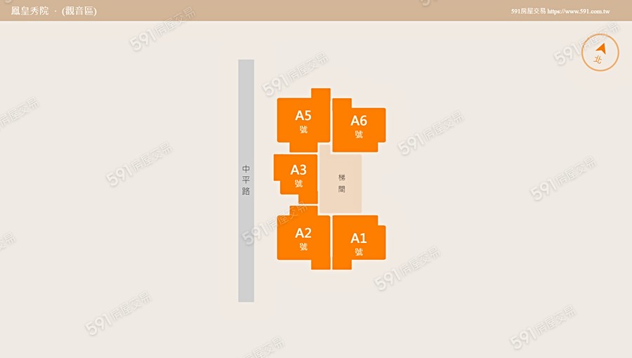 鳳皇秀院平面圖