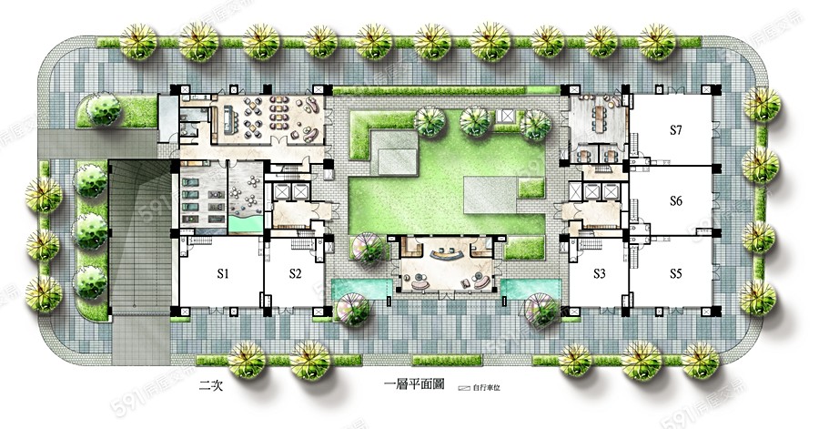 春福開緒平面圖