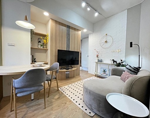 超稀有採光好有陽台全套家具家電大一房 - Image 2