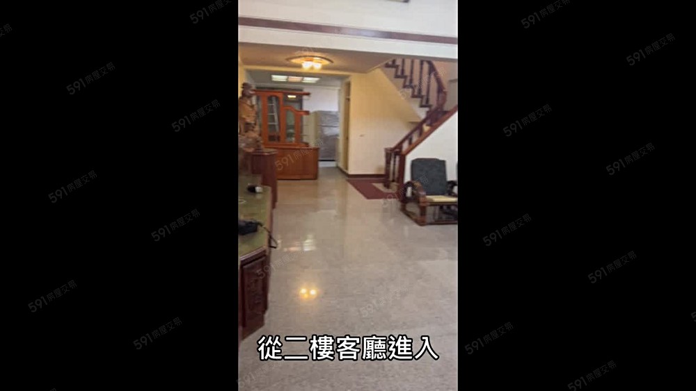 開元路透天五樓6房,百坪含平面車庫,地坪35 - Image 1