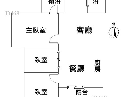 成大開元商圈高樓雅緻三房兩衛電梯美宅 - Image 15