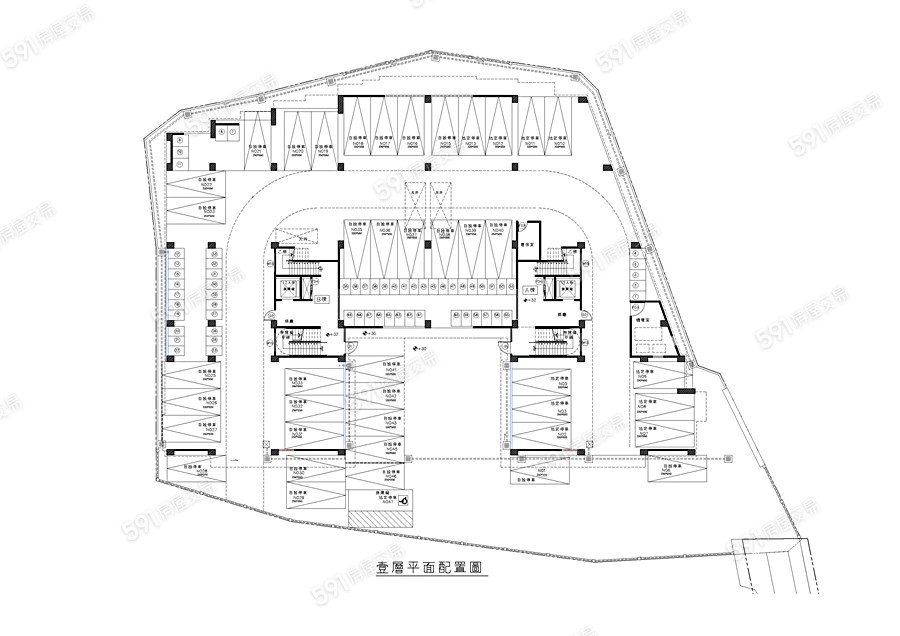 黎明京都12平面圖