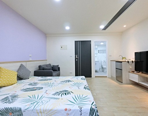 質感套房🍂陽台獨洗✨流理台✨室內機車位✨可貓✨一層兩戶 - Image 4