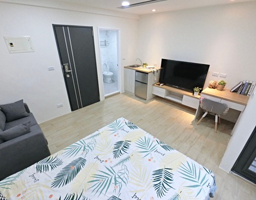 質感套房🍂陽台獨洗✨流理台✨室內機車位✨可貓✨一層兩戶 - Image 5