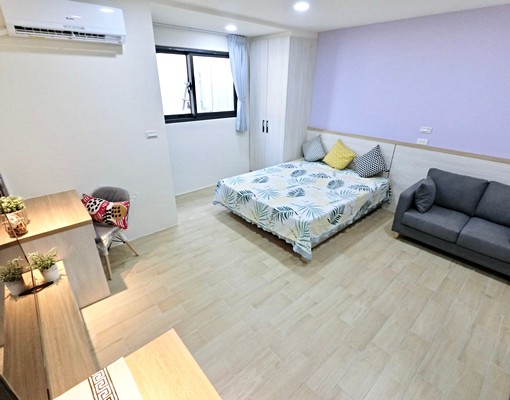 質感套房🍂陽台獨洗✨流理台✨室內機車位✨可貓✨一層兩戶 - Image 1