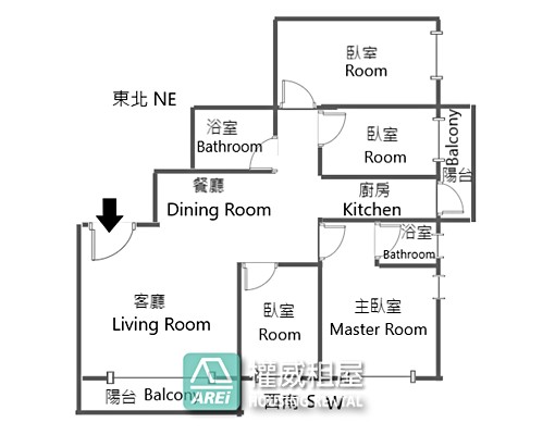 🌳美術園邸首排樹海正4房平車泳池權威 - Image 3