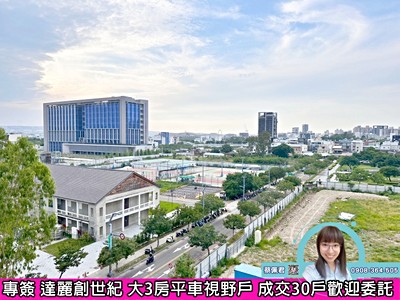 水湳中央公園中國醫大3房視野戶