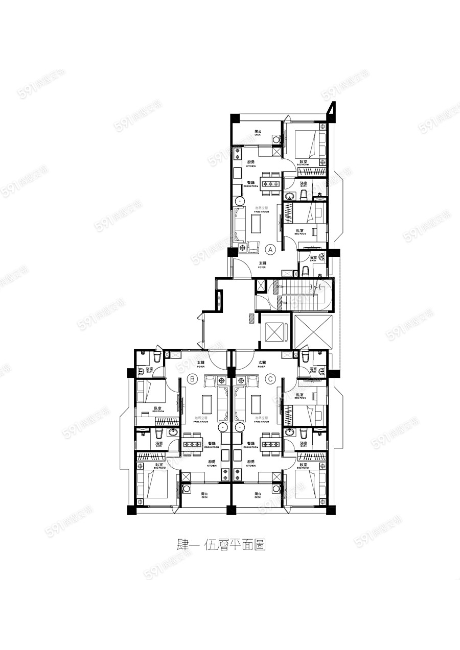 吉邑美城2平面圖