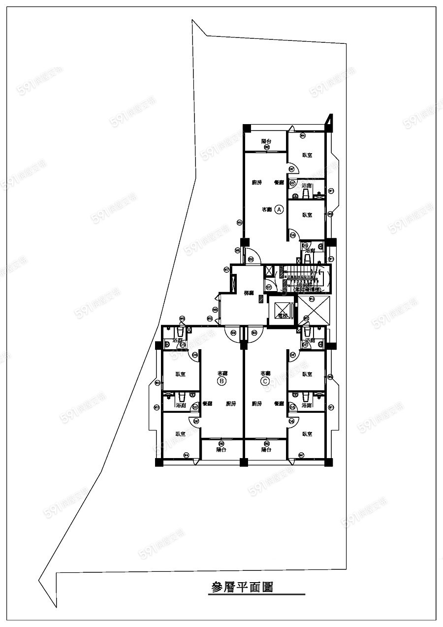 吉邑美城2平面圖