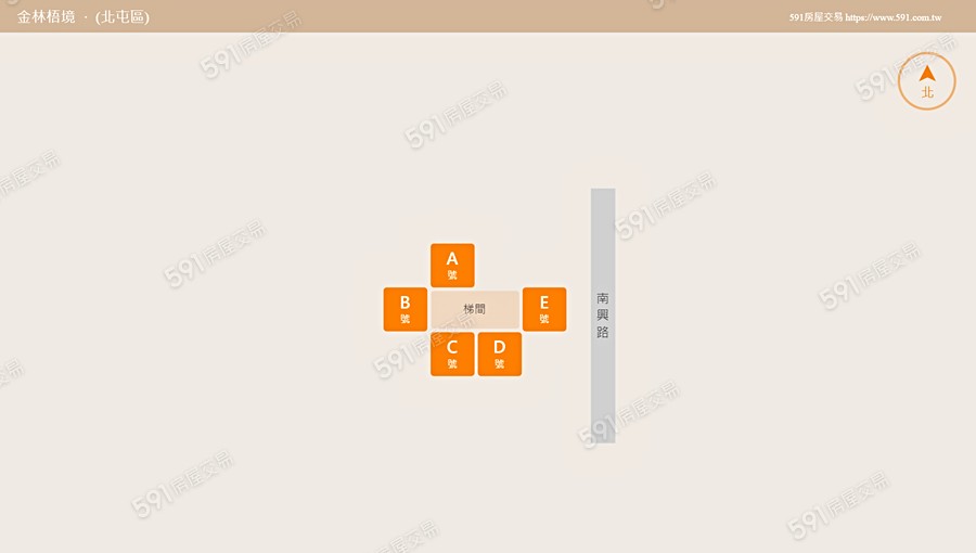 金林梧境平面圖