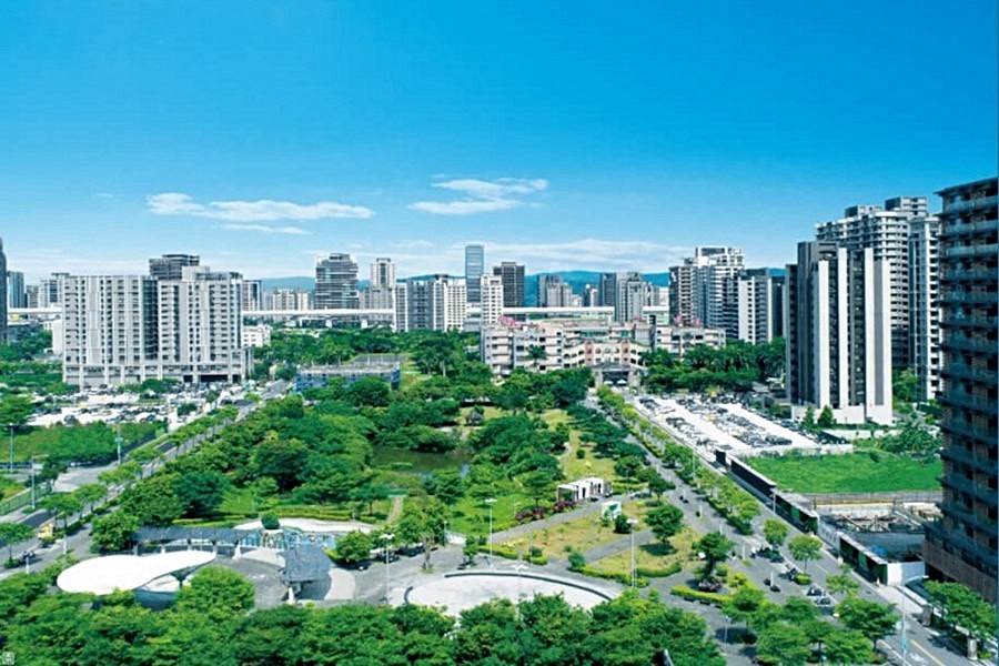 塭仔底濕地公園實景圖
