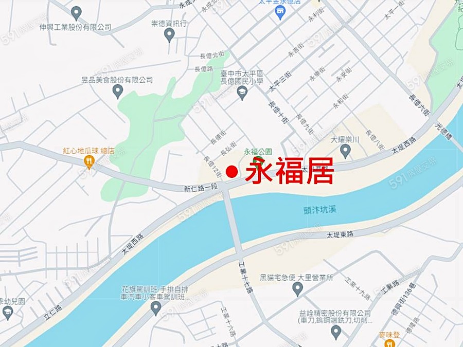永福居交通圖
