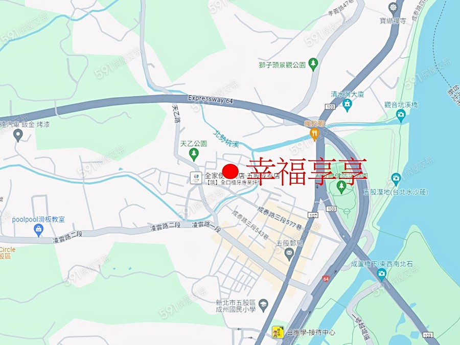 幸福享享交通圖