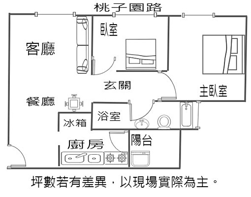 左營全新二房溫馨獨立大平車 - Image 15