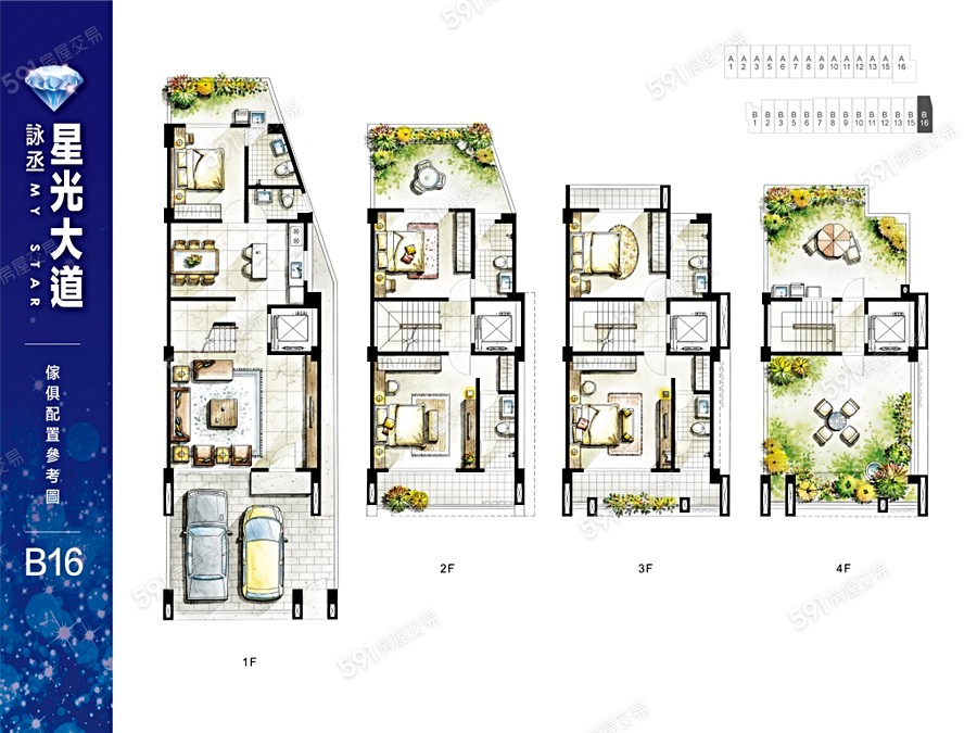 詠丞-星光大道格局圖