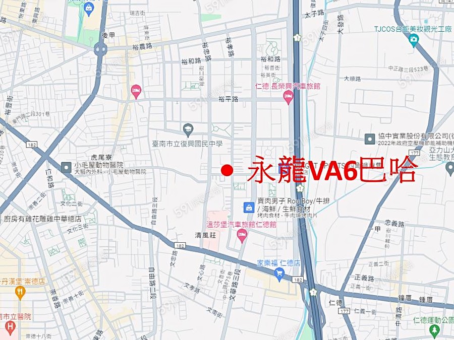 永龍VA6巴哈交通圖