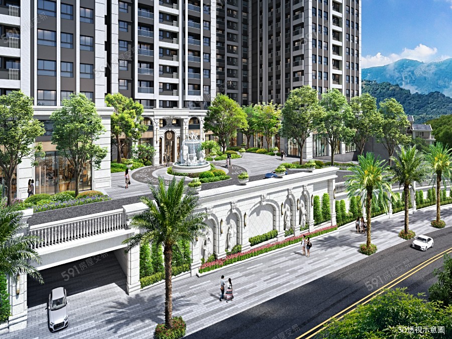 甲山林城上城2-美麗上城示意圖