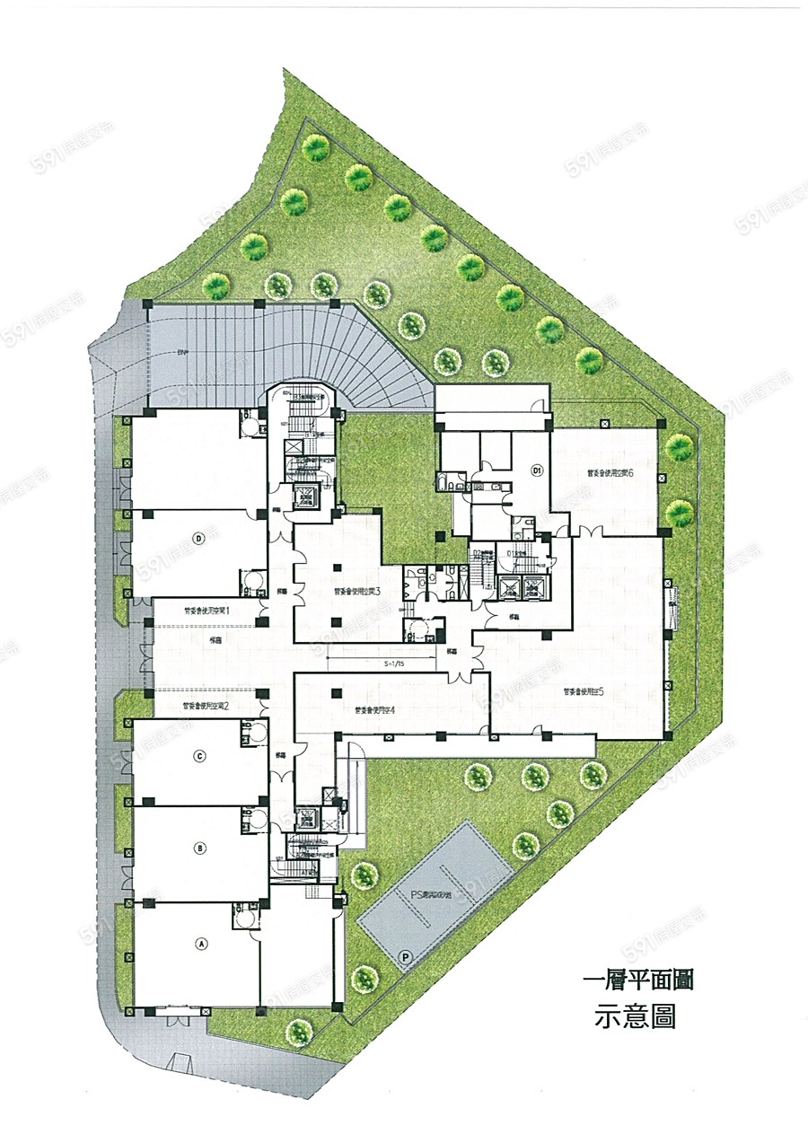 青松安家2平面圖